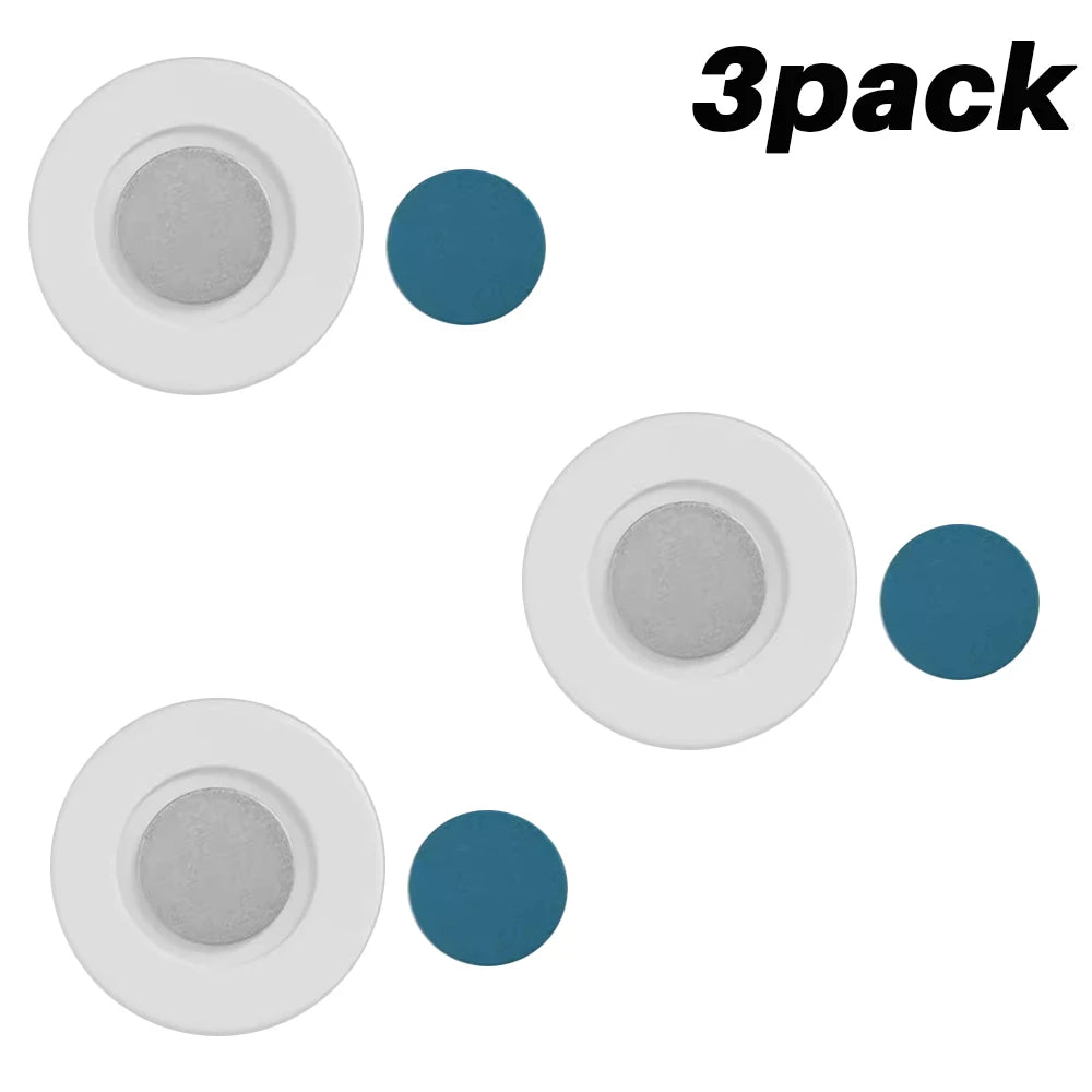 Magnetic Remote Holder Wall Mount - No Drill Remote Control Organizer