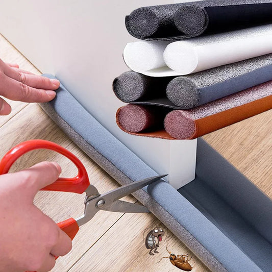 Door Draft Stopper - Insulation Seal for Dust, Bugs, and Soundproofing