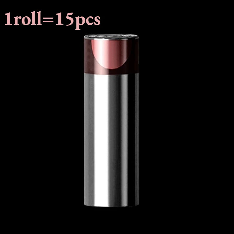 Black Drawstring Trash Bags - Leak-Proof Kitchen and Bathroom Garbage Bags