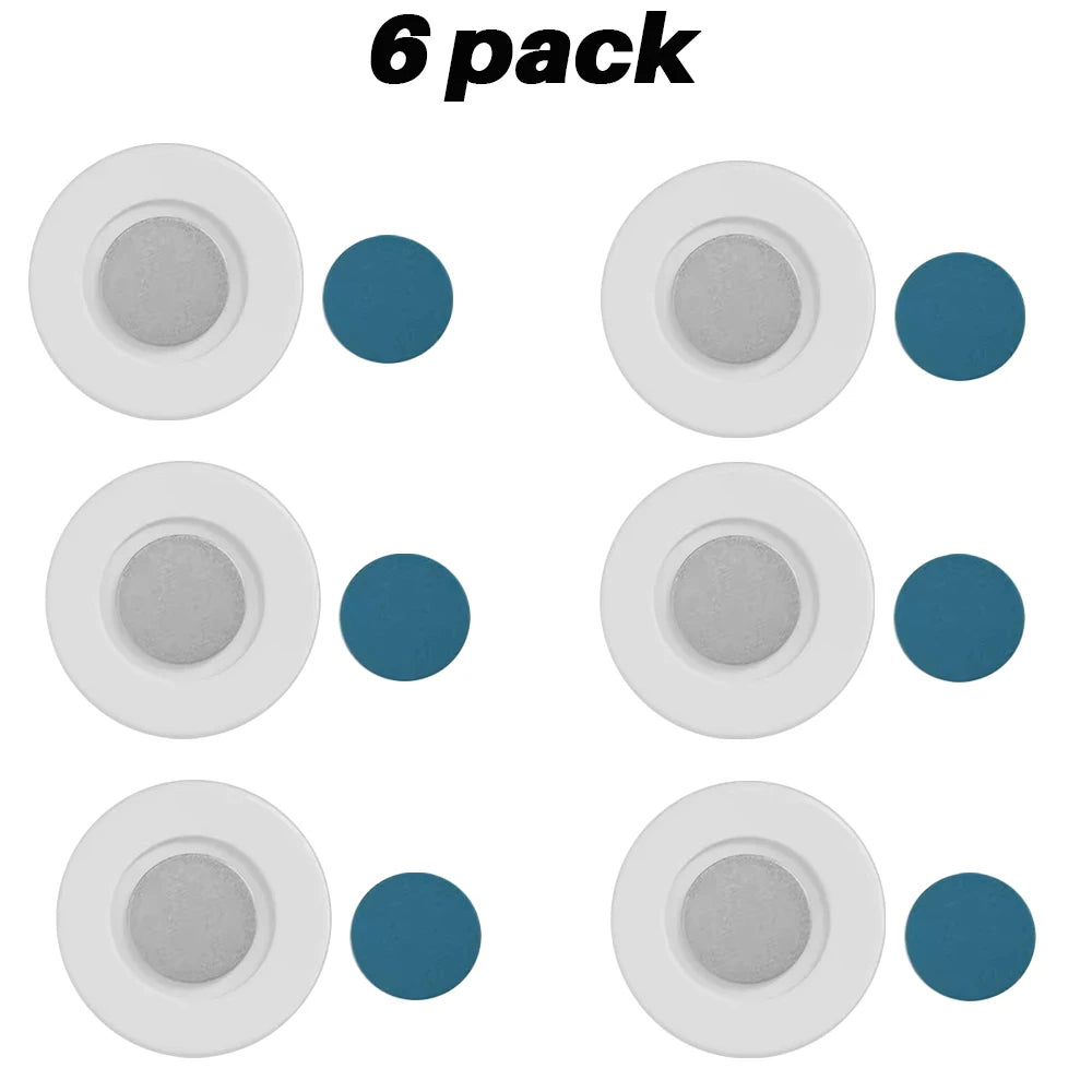 Magnetic Remote Holder Wall Mount - No Drill Remote Control Organizer